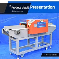 Máy dò kim loại chuyên dụng cho thực phẩm đông lạnh đóng gói trong thùng carton 