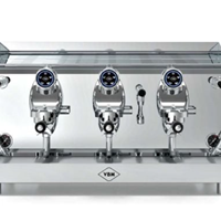 Máy Pha Cà Phê 3 Họng Pha Lollo Eletronic (Inox) | VBM
