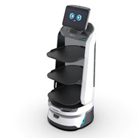 Robot giao đồ AI LuckiBot Pro 