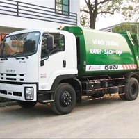 Xe cuốn ép rác 14 khối Isuzu TV-0794 