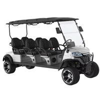 Xe điện chơi golf 6 chỗ ngồi động cơ AC 48V 5kW LQD061 