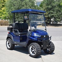 Xe golf mini 2 chỗ ngồi R2 màu xanh hoàng gia 