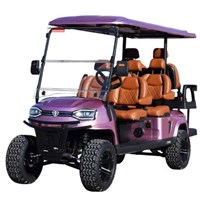 Xe golf 6 chỗ ngồi K4C màu hồng, hàng mới về 