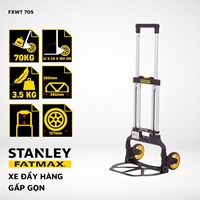 Xe đẩy hàng 2 bánh Stanley Fatmax – USA FXWT-705 – Tải trọng 70kg 