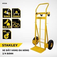 Xe đẩy hàng chuyển đổi 2 – 4 bánh Stanley MT519 