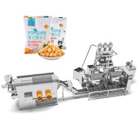 Dây chuyền làm bỏng ngô tự động và phủ bỏng ngô tự động theo mẻ