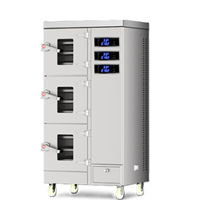 Tủ trưng bày hấp 3 cửa CHINENG CN-8010-ZD3