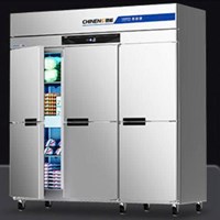 Tủ đông dạng đứng (làm mát tĩnh/làm mát bằng không khí) CHINENG CN-8124-FLSW-6M-4C2D 