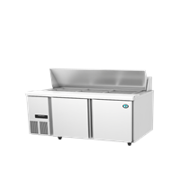 Bàn mát Salad 2 cánh Hoshizaki RT-128MA-S(P)-PRS 