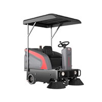 Xe quét rác ngồi lái DQC - Tech 140F 