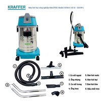 Máy hút bụi công nghiệp Kraffer KF30A