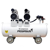 Máy nén khí công nghiệp piston không dầu Pegasus TM-OF550-70L