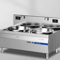 Bếp điện từ chảo wok đôi CHINENG CNH-RC-D602