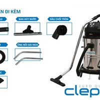 Máy hút bụi khô và ướt Clepro S3/60