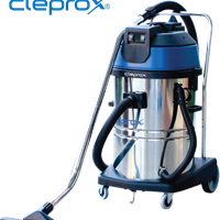Máy hút bụi công nghiệp khô và ướt CleproX X2/70 thùng inox