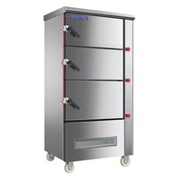 Tủ hấp cơm điện công nghiệp 3 cửa CHINENG 
