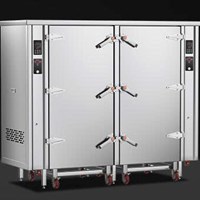 Tủ hấp xe đẩy gas CHINENG CN-8002-TCG-24R