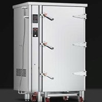 Tủ hấp xe đẩy gas CHINENG CN-8002-TCG-12R