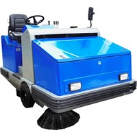 Máy quét đường tự lái Fiorentini S 48 sử dụng khí LPG và dầu diesel 
