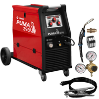 Máy hàn biến tần đa chức năng Helvi PUMA 298