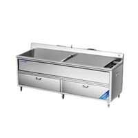 Máy rửa rau củ khử khuẩn 1 bồn 2.44m CHINENG CN-YSJK-QX2440