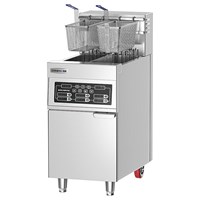 Bếp chiên nhúng 2 giỏ 2 ngăn dầu CHINENG CN-YDE-IDZL-9/220-2C-JU / CN-YDE-IDZL-9/380-2C-JJ