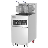 Bếp chiên nhúng 2 giỏ 1 ngăn dầu có lọc dầu CHINENG CN-YDE-IDZL-9/220-1BT-TST / CN-YDE-IDZL-9/380-1BT-TST / CN-YDE-IDZL-18/380-1BT-TST