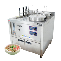 Nồi nấu phở đôi & máy nhúng phở mì tự động OKASU NS-JZML-3G-H30-30