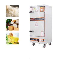 Tủ nấu cơm 12 khay dùng gas OKASU NS-THVNG12K304 