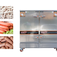 Tủ hấp xúc xích 2 cửa