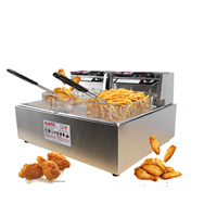 Bếp chiên nhúng đôi OKASU EF82 