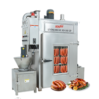 Lò xông khói thực phẩm 150kg/mẻ OKASU NS-YX-150