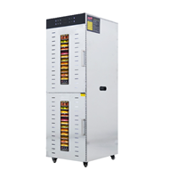 Máy sấy hoa quả 2 lớp 32 khay SS-32H (bảng điện tử)