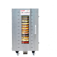 Máy sấy hoa quả hiệu năng cao 16 khay dạng xoay OKASU NS-MS16KX
