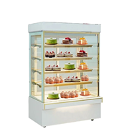 Tủ bánh kem 5 tầng 1m2 kính vuông K740-B 
