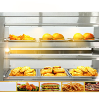 Tủ giữ nóng thực phẩm 2 tầng 1m2 HW-4P 