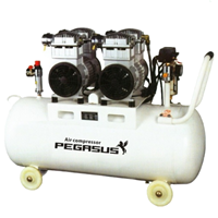 Máy nén khí giảm âm Pegasus TM-OF750x2-70L
