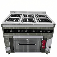 Bếp điện từ 6 đầu đốt có lò nướng Lestov LT-B290VI-JL