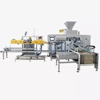 Máy tự động đặt bao miệng hở dùng cho thức ăn chăn nuôi ZSG-1000G+FBK-332C