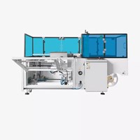 Máy dựng thùng carton tự động Hulian (dán đáy bằng giấy Kraft kích hoạt bằng nước) HCE-544W-L