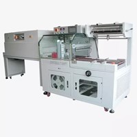 Máy đóng gói màng co kèm buồng nhiệt dành cho tấm ván sàn BSF-5545LE + BS-4525