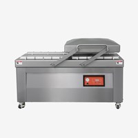 Máy đóng gói hút chân không và bơm khí hai buồng Hualian HVC-720S-2B-G