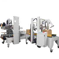 Máy dán băng keo thùng carton tự động GPI-50+GPH-50 