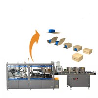 Máy đóng gói thùng carton, bánh kẹo sữa tự động YUPA-4012
