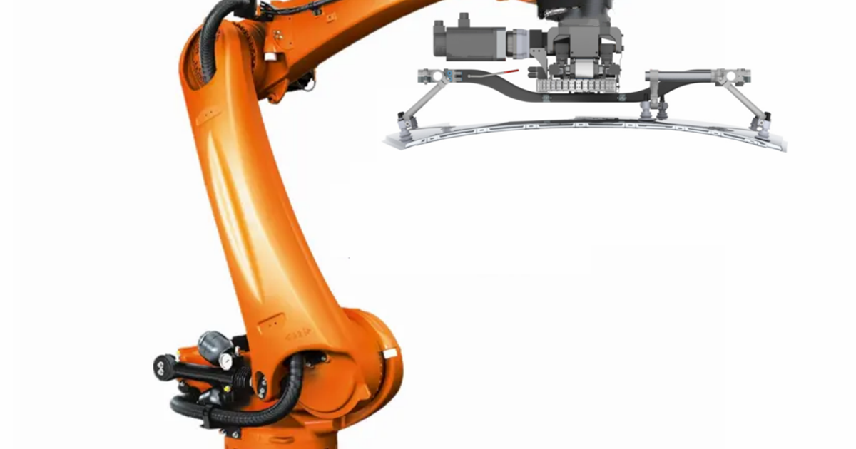Robot xếp pallet tự động cho dây chuyền sản xuất KUKA KR 180 R3200 PA ...
