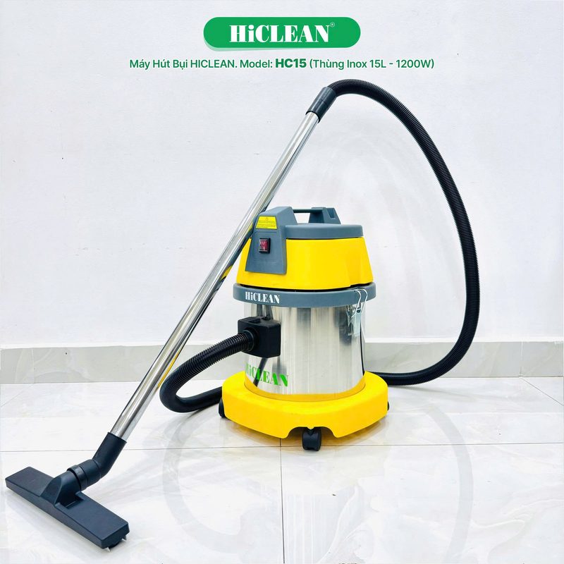 Máy hút bụi công nghiệp HiClean HC15