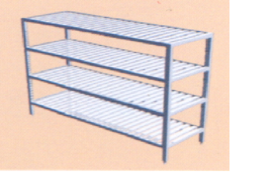 Giá INOX  4 tầng BT4T12/15/18