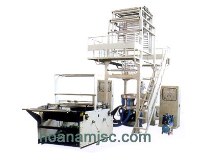 Máy thổi màng PE phức hợp 2 tầng