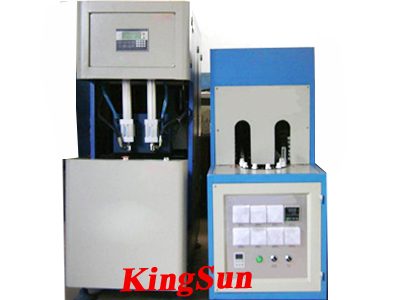 Máy thổi chai PET bán tự động