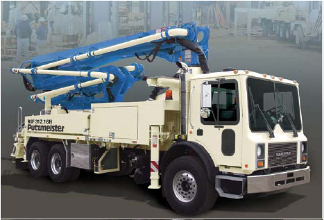 Máy  bơm bê tông cần Putzmeister - 31Z 12L